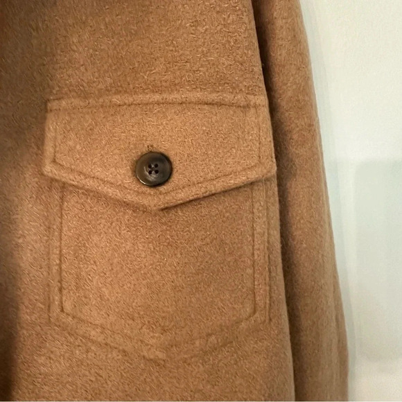 BlankNYC Lets Get Lost Shacket Women’s Button Up Wool Blend Jacket Size M NWT - Picture 7 of 10